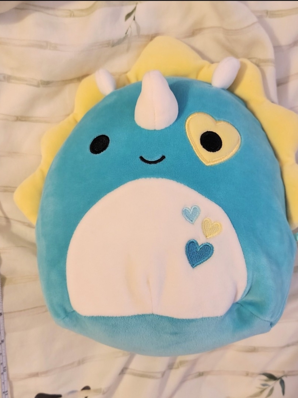 Squishmallows Braedon Triceratops Dinosaur 8in Valentine's Plush Kellytoy